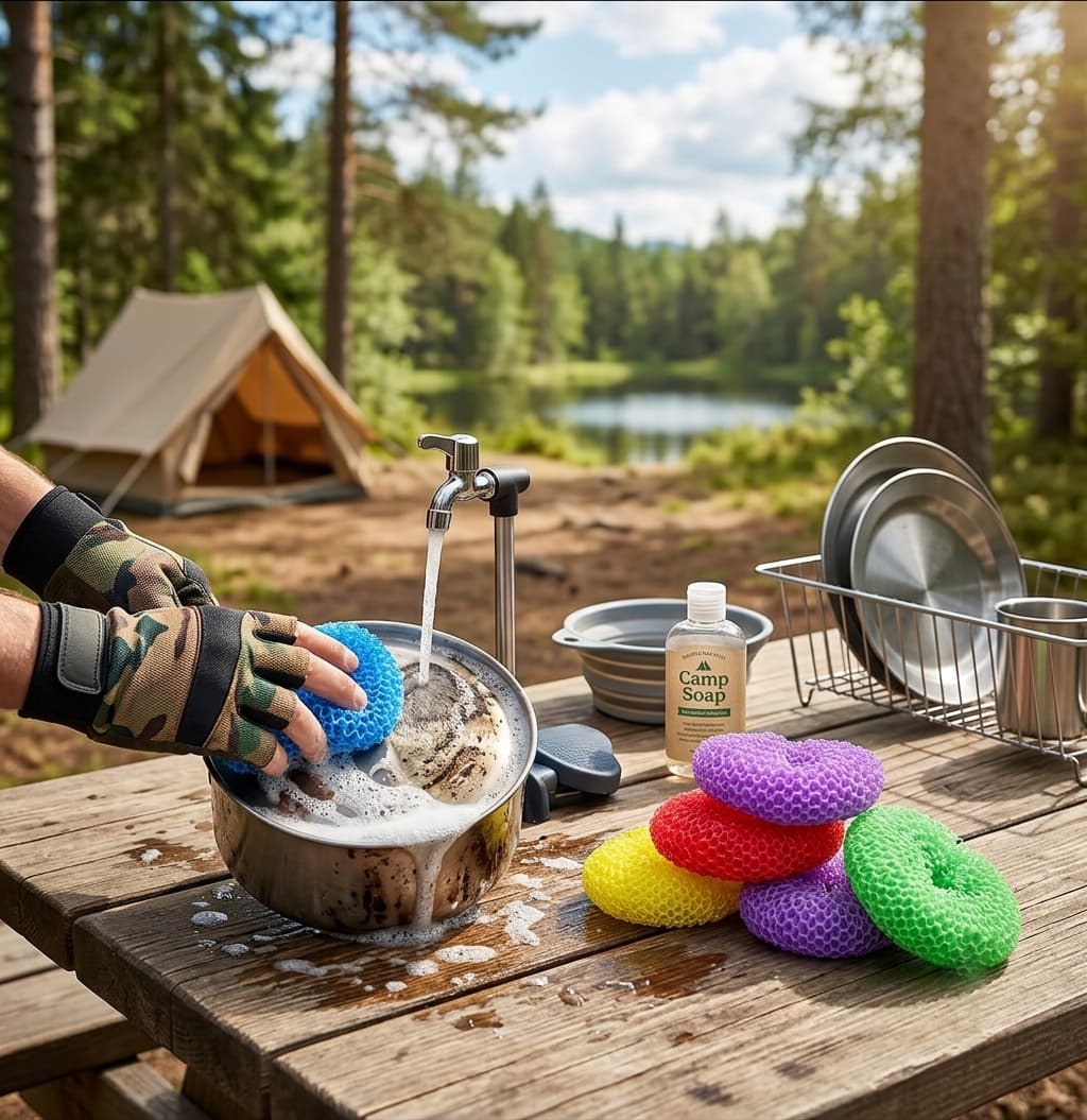 Co zabrać na camping do czyszczenia — poradnik